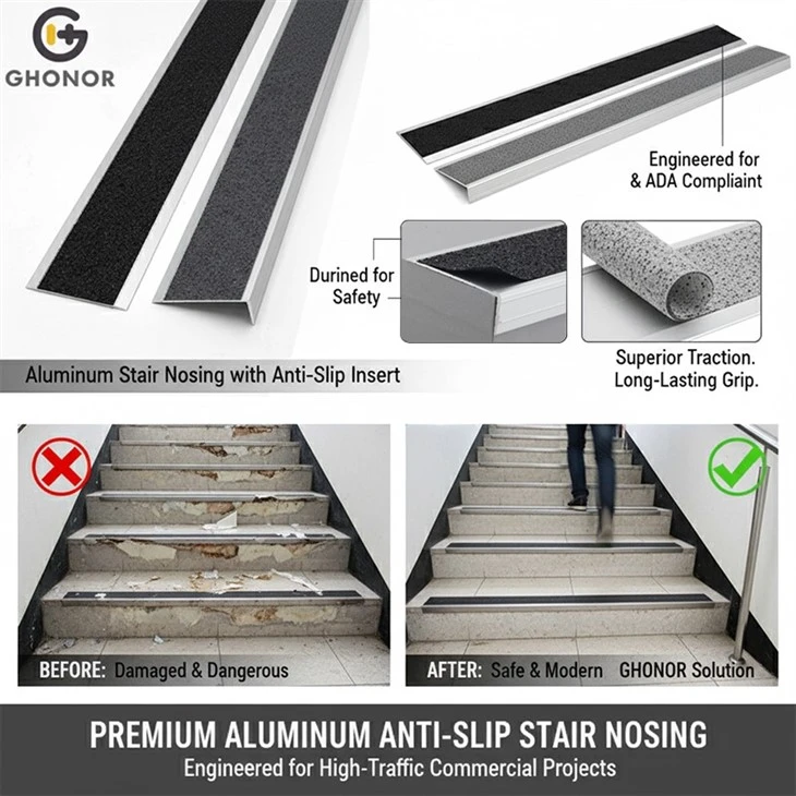 aluminium stair nosing edge trim aluminium stair nosing edge trim