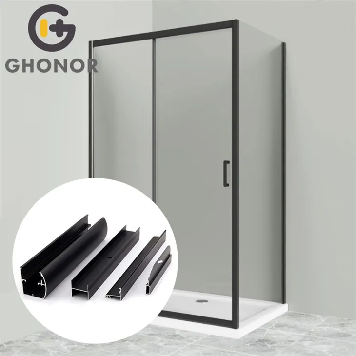 Duschdörr aluminiumprofil